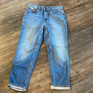 Calvin Klein Women's Blue Boyfriend Jeans